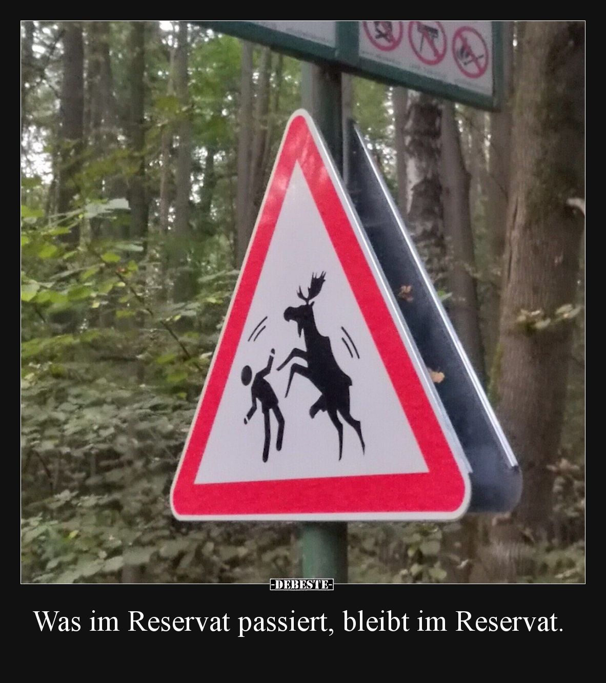 Was im Reservat passiert, bleibt im Reservat.