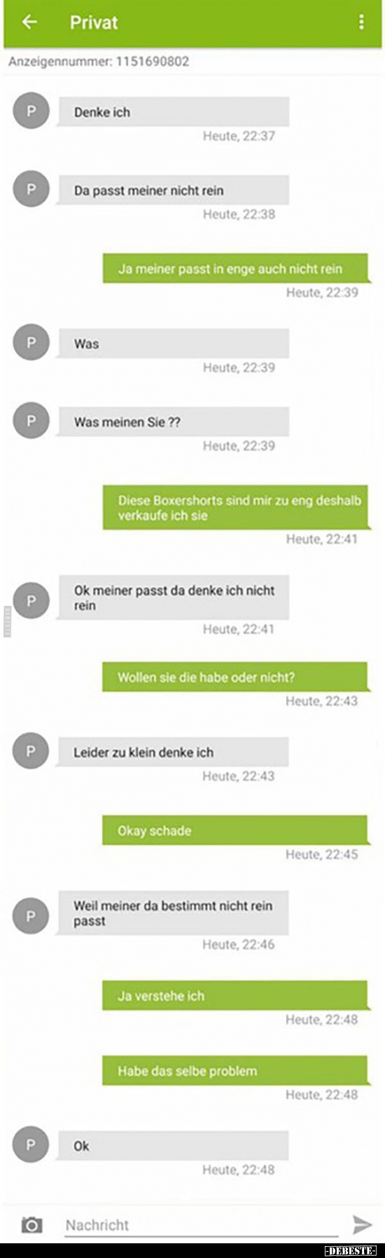 Passt er denn nun rein oder nicht?..