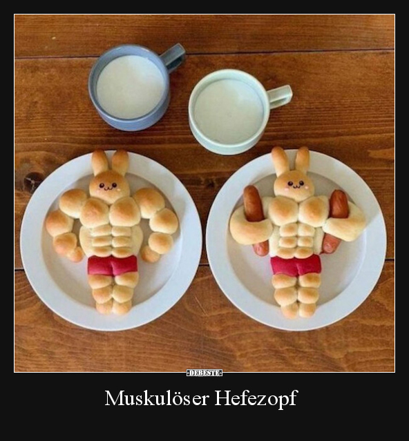 Muskulöser Hefezopf.. - Lustige Bilder | DEBESTE.de