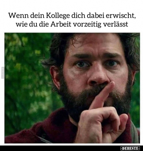 Wenn dein Kollege dich dabei erwischt, wie.. - Lustige Bilder | DEBESTE.de