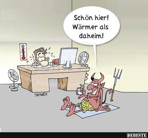 Schön hier! Wärmer als daheim! - Lustige Bilder | DEBESTE.de