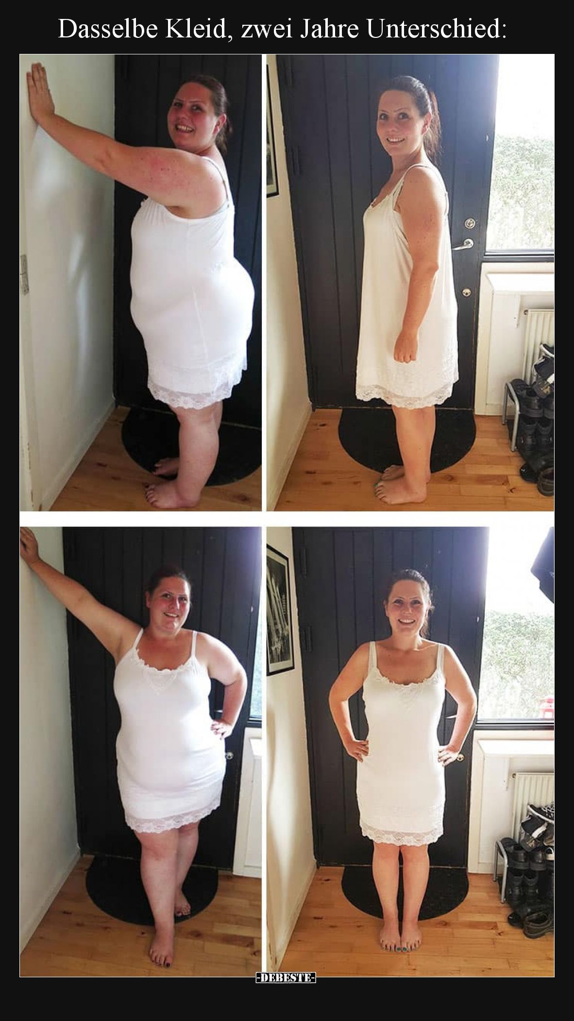Dasselbe Kleid, zwei Jahre Unterschied.. - Lustige Bilder | DEBESTE.de
