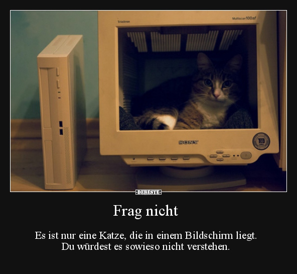 Frag nicht..