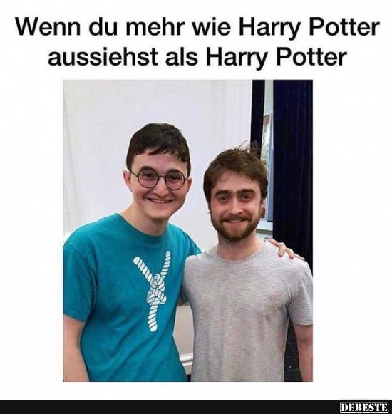 Wenn du mehr wie Harry Poter aussiehst als Hary Potter.. - Lustige Bilder | DEBESTE.de