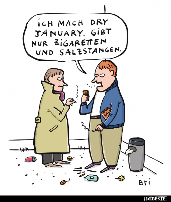 Ich mach dry January.. - Lustige Bilder | DEBESTE.de