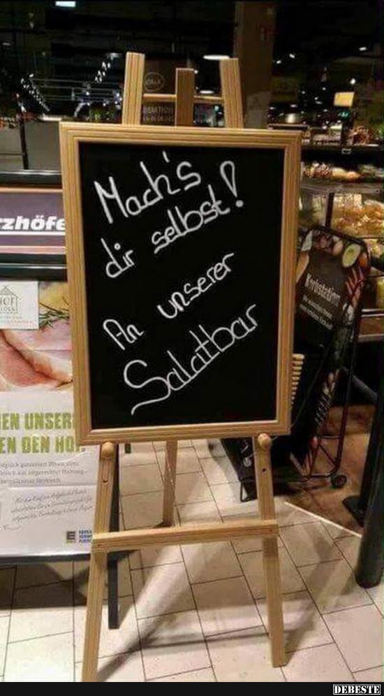 Mach's dir selbst! 