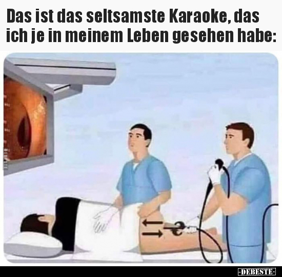 Das ist das seltsamste Karaoke, das ich je in meinem Leben.. - Lustige Bilder | DEBESTE.de