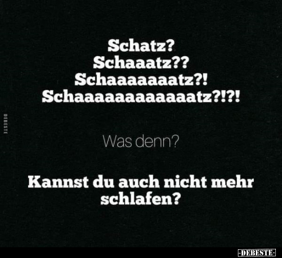 Schatz? Schaaatz?? Schaaaaaaatz?!.. - Lustige Bilder | DEBESTE.de