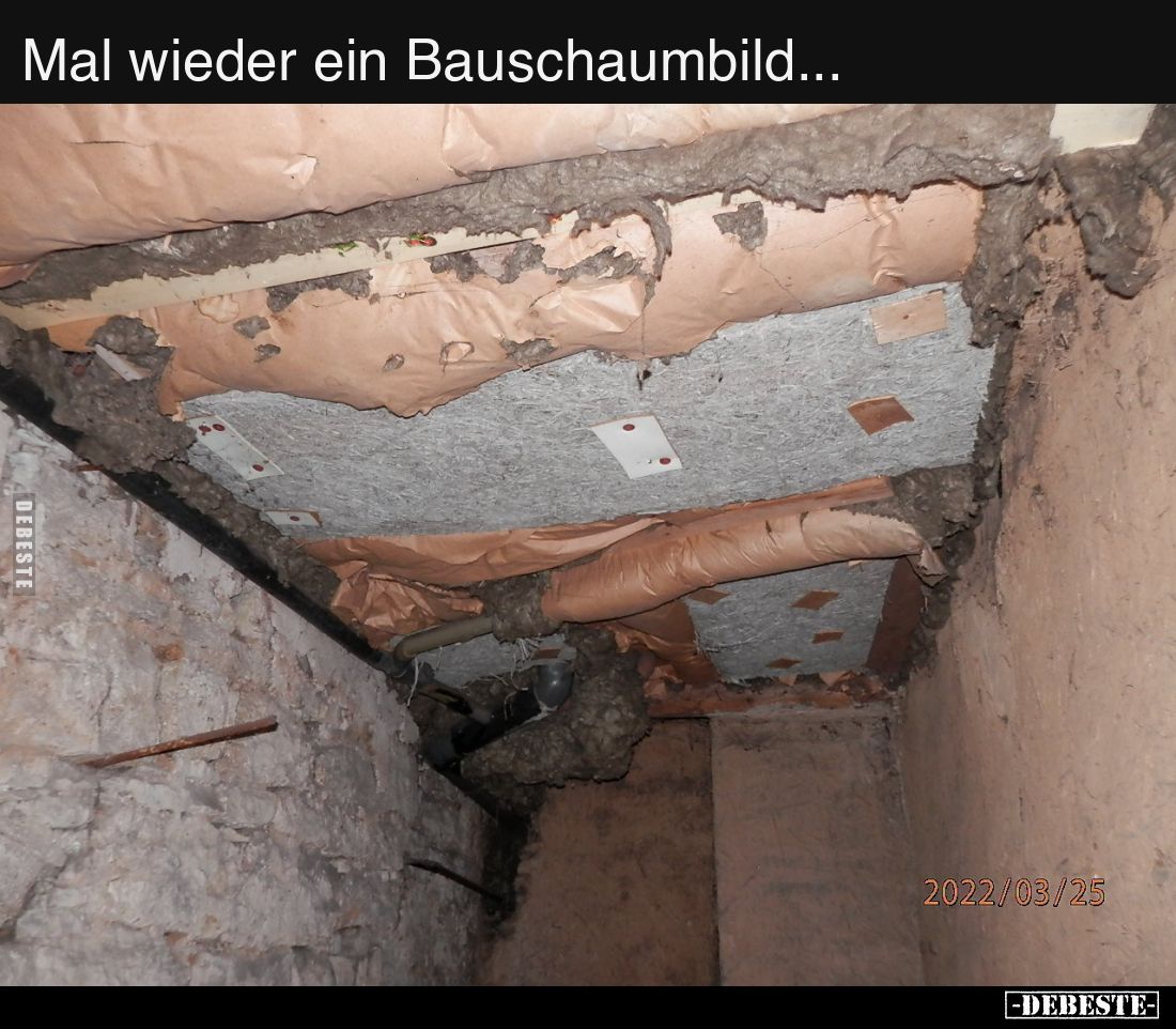 Mal wieder ein Bauschaumbild...