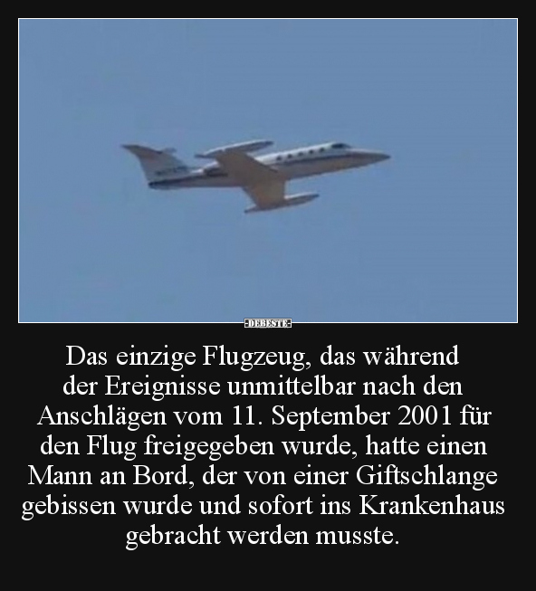 Das einzige Flugzeug, das während der Ereignisse.. - Lustige Bilder | DEBESTE.de