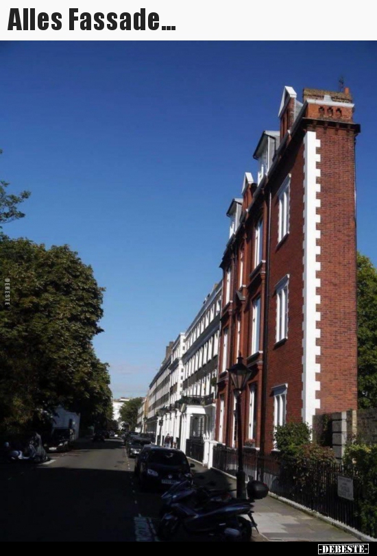 Alles Fassade...