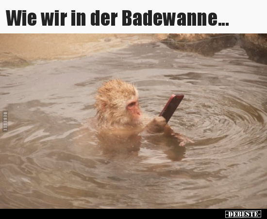 Wie wir in der Badewanne... - Lustige Bilder | DEBESTE.de