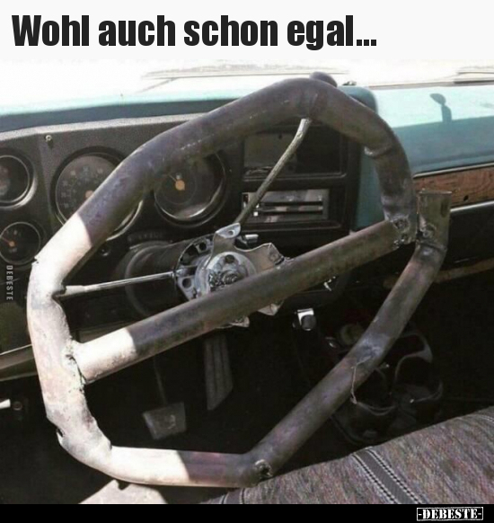 Wohl auch schon egal...