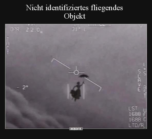 Nicht identifiziertes fliegendes Objekt.. - Lustige Bilder | DEBESTE.de