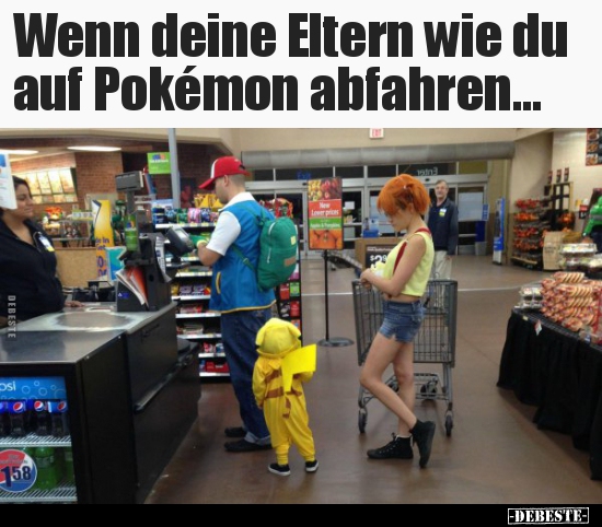 Wenn deine Eltern wie du auf Pokémon abfahren...
