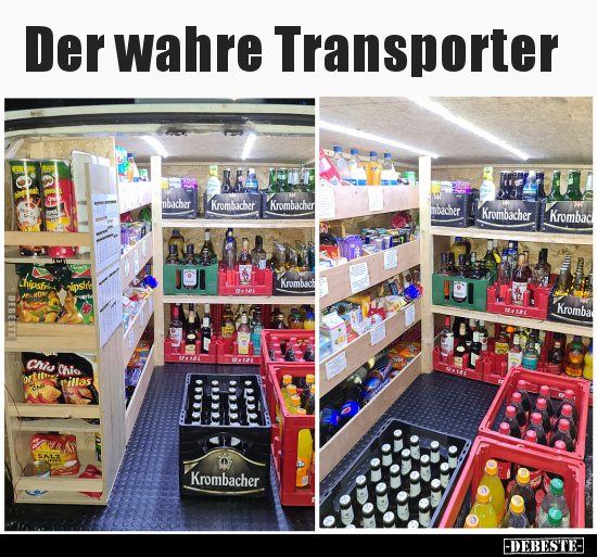 Der wahre Transporter.. - Lustige Bilder | DEBESTE.de