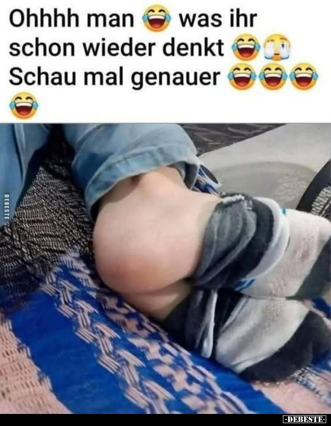 Ohhhh man was ihr schon wieder denkt Schau mal genauer