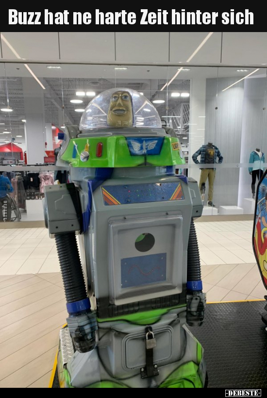 Buzz hat ne harte Zeit hinter sich..