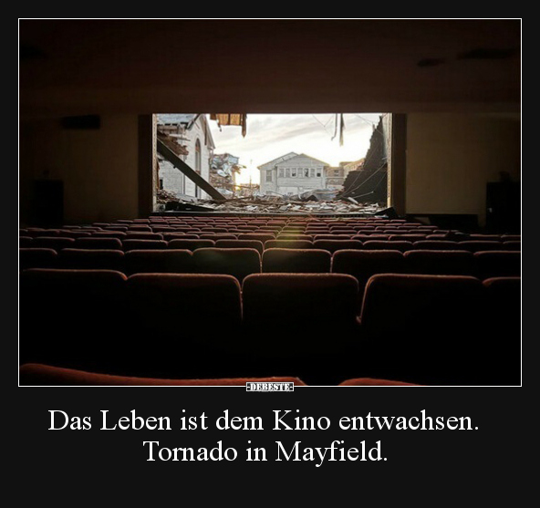 Das Leben ist dem Kino entwachsen. - Lustige Bilder | DEBESTE.de
