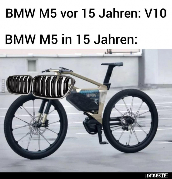 BMW M5 vor 15 Jahren: V10 BMW M5 in 15 Jahren.. - Lustige Bilder | DEBESTE.de