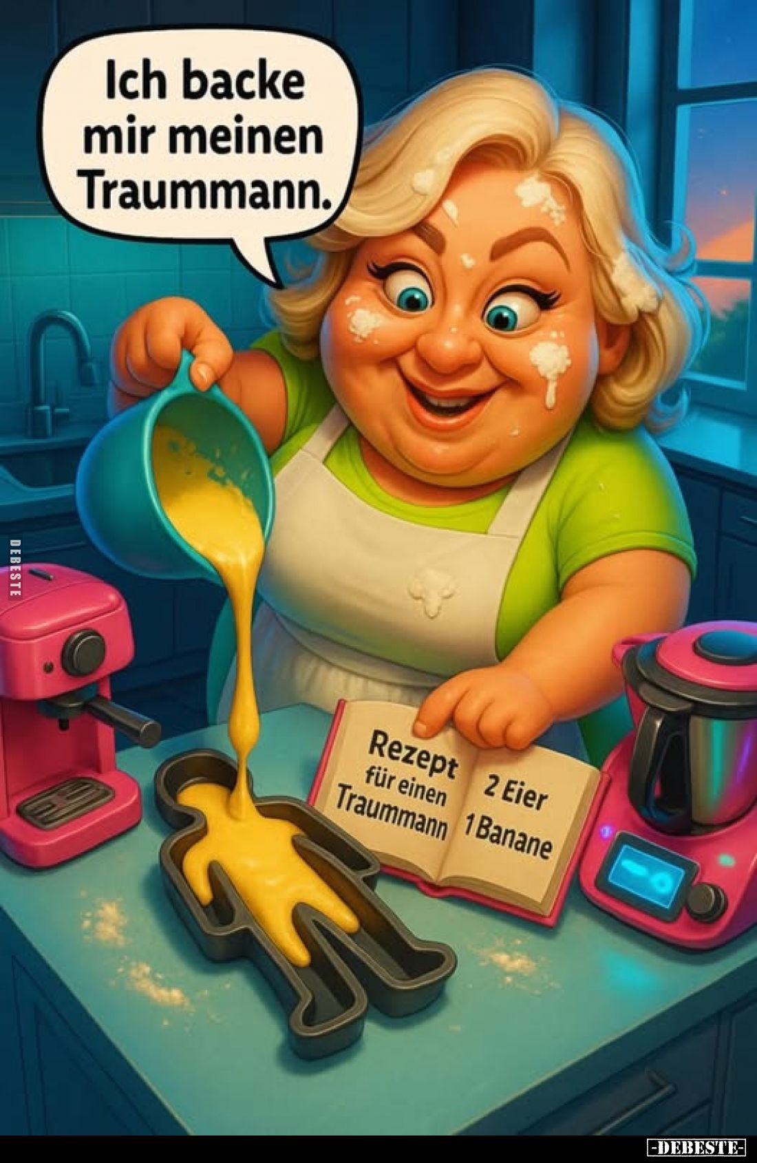 Ich backe mir meinen Traummann.