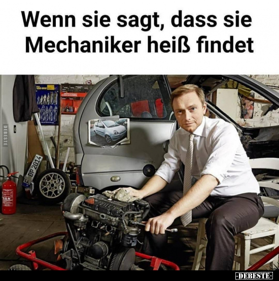 Wenn sie sagt, dass sie Mechaniker heiß findet.. - Lustige Bilder | DEBESTE.de