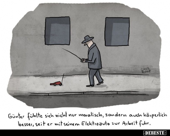 Günther fühlte sich nicht nur moralisch, sondern auch..