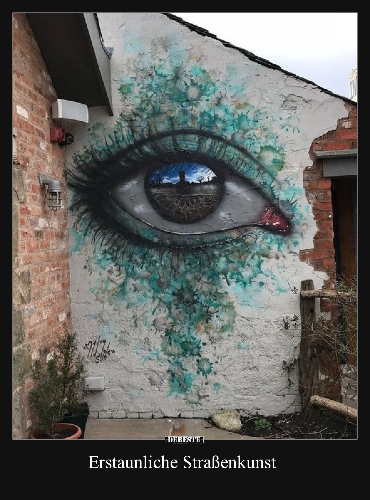 Erstaunliche Straßenkunst