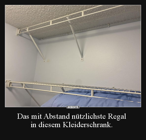 Das mit Abstand nützlichste Regal in diesem.. - Lustige Bilder | DEBESTE.de