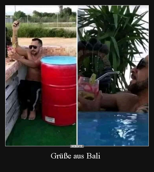 Grüße aus Bali..
