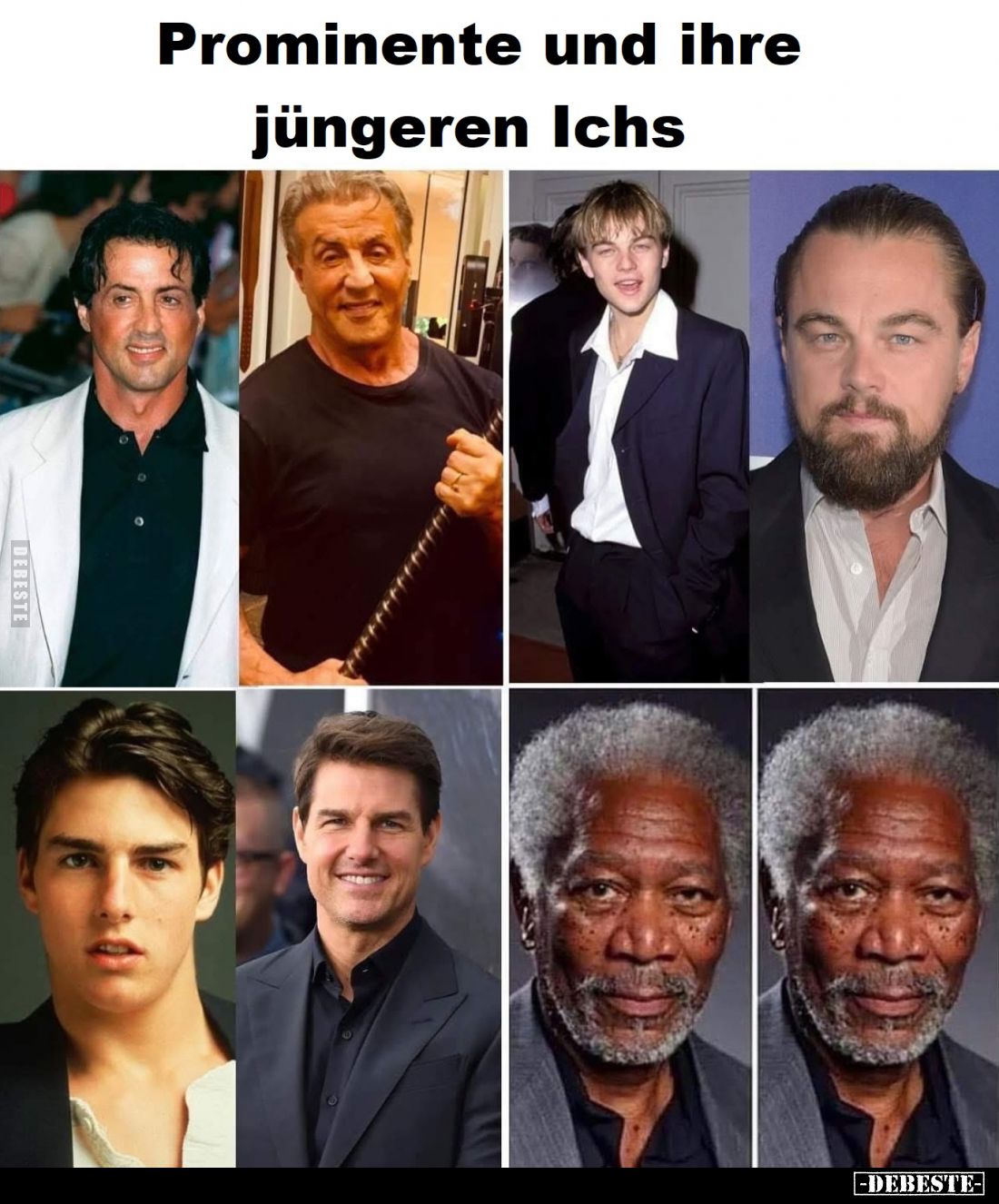 Prominente und ihre jüngeren Ichs.. - Lustige Bilder | DEBESTE.de