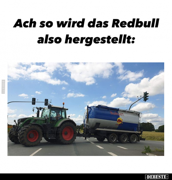 Ach so wird das Redbull also hergestellt.. - Lustige Bilder | DEBESTE.de