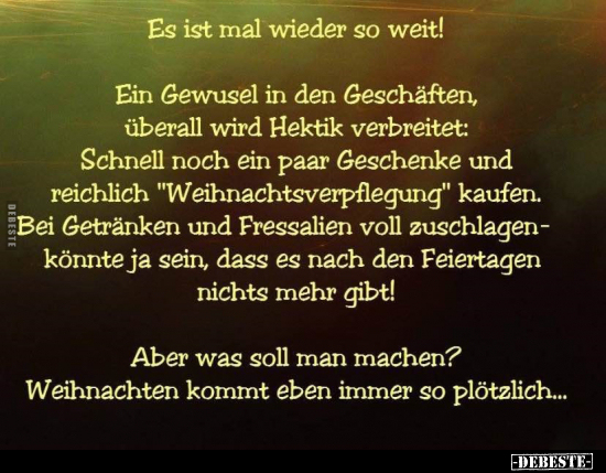 Es ist mal wieder so weit!.. - Lustige Bilder | DEBESTE.de