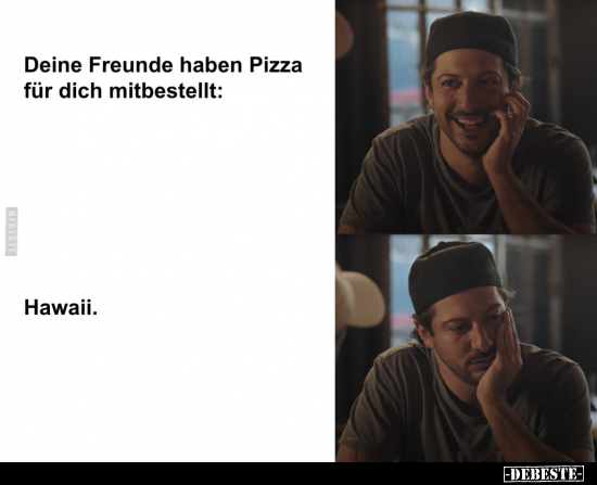 Deine Freunde haben Pizza für dich mitbestellt.. - Lustige Bilder | DEBESTE.de