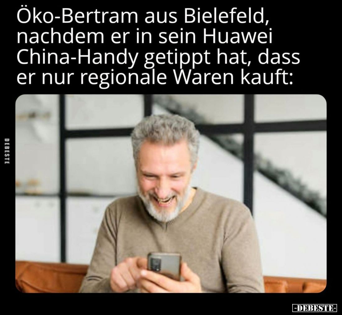 Öko-Bertram aus Bielefeld... - Lustige Bilder | DEBESTE.de