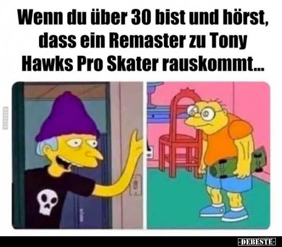 Wenn du über 30 bist und hörst, dass ein Remaster zu Tony.. - Lustige Bilder | DEBESTE.de