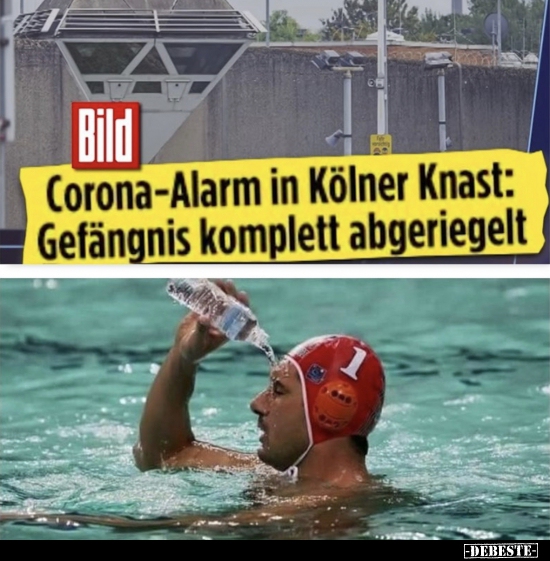 Corona-Alarm in Kölner Knast: Gefängnis komplett.. - Lustige Bilder | DEBESTE.de