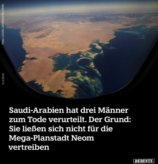Saudi-Arabien hat drei Männer zum Tode verurteilt. Der.. - Lustige Bilder | DEBESTE.de