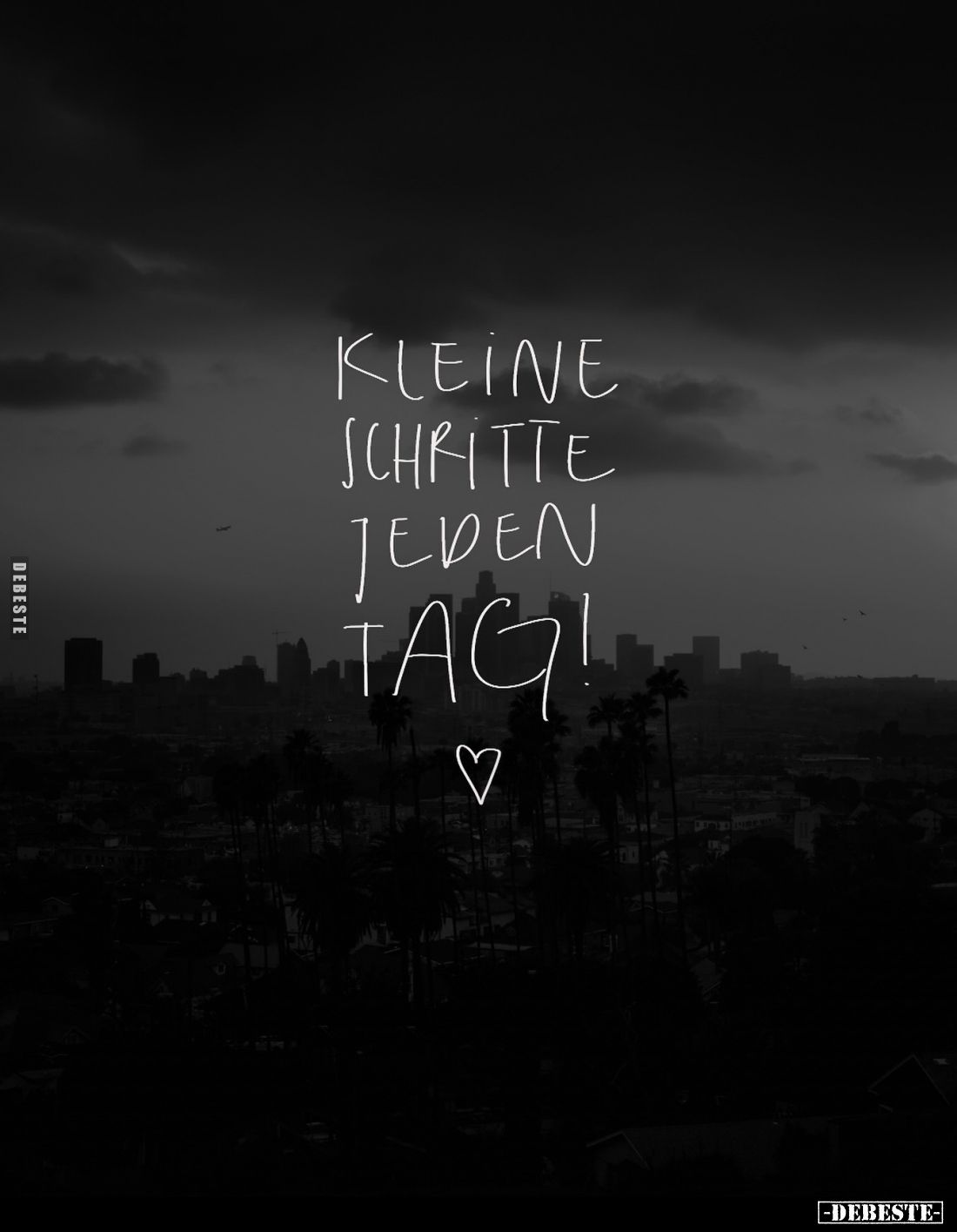 Kleine Schritte jeden Tag!