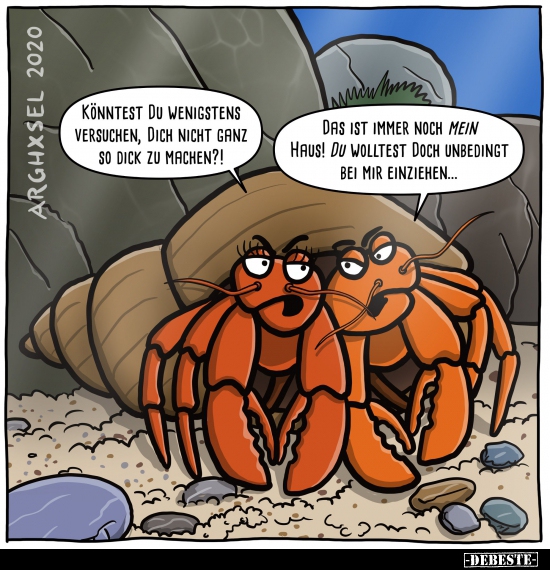 Könntest du wenigstens versuchen, dich nicht ganz so dick..