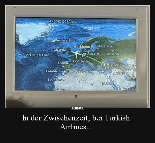 In der Zwischenzeit, bei Turkish Airlines... - Lustige Bilder | DEBESTE.de