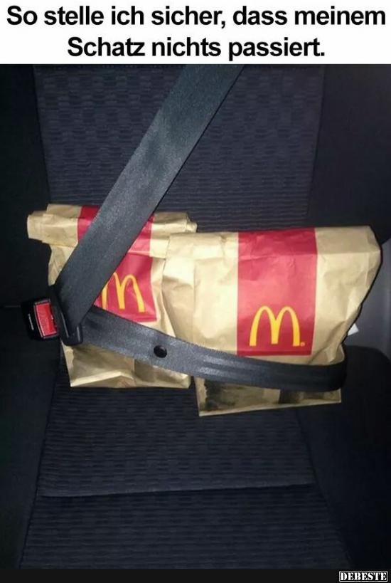 So stelle ich sicher, dass meinem Schatz nichts passiert..