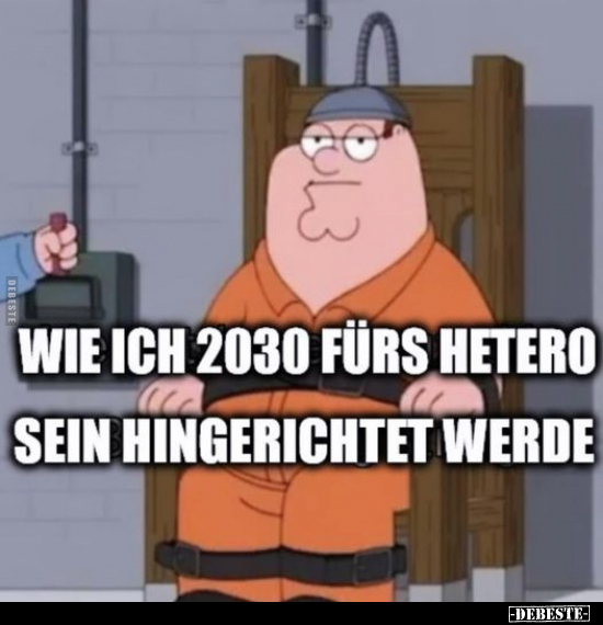 Wie ich 2030 fürs Hetero sein hingerichtet werde... - Lustige Bilder | DEBESTE.de