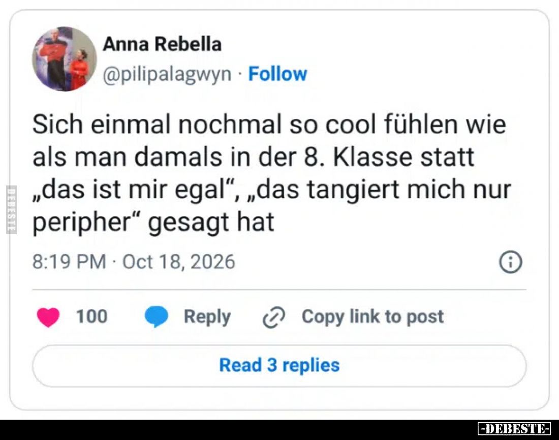Sich einmal nochmal so cool fühlen wie als man damals in.. - Lustige Bilder | DEBESTE.de