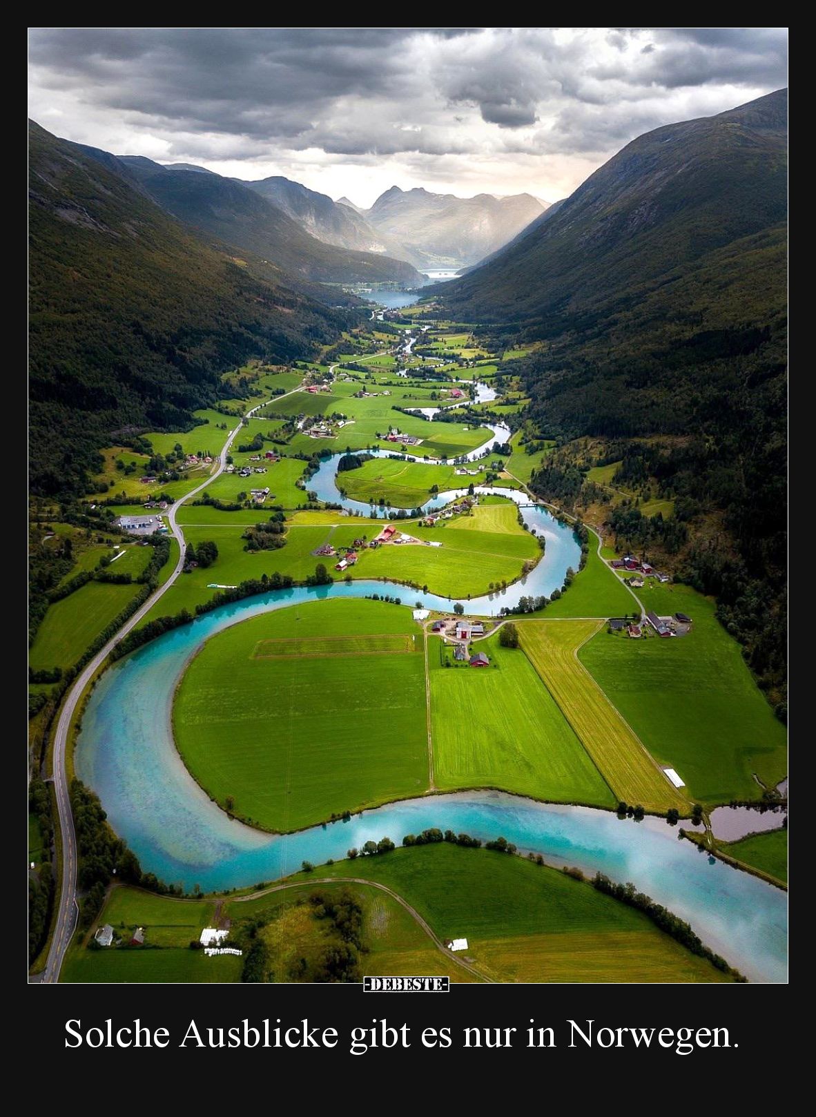 Solche Ausblicke gibt es nur in Norwegen... - Lustige Bilder | DEBESTE.de