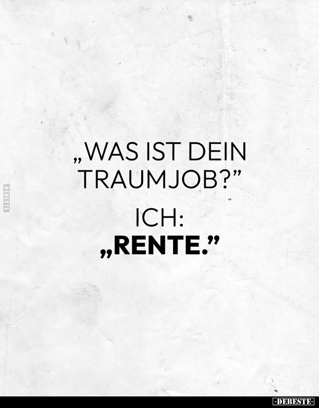 "Was ist dein Traumjob?”... - Lustige Bilder | DEBESTE.de
