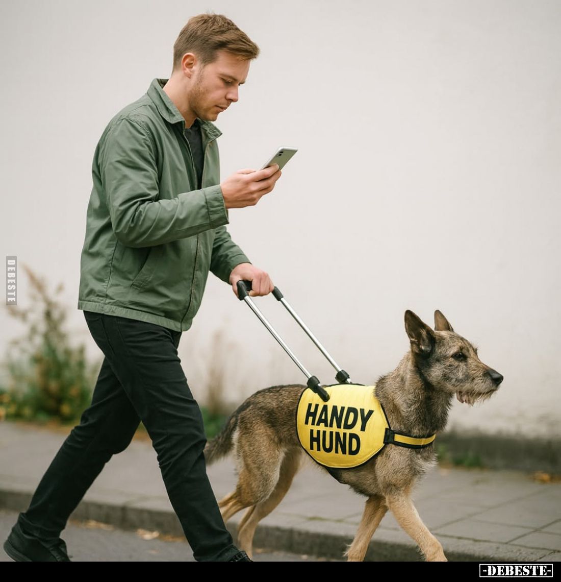 Handy Hund.