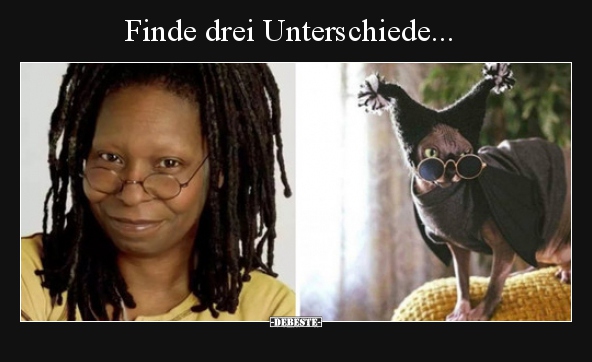 Finde drei Unterschiede... - Lustige Bilder | DEBESTE.de