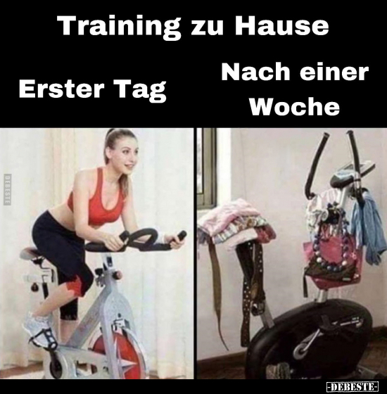 Training zu Hause.. - Lustige Bilder | DEBESTE.de