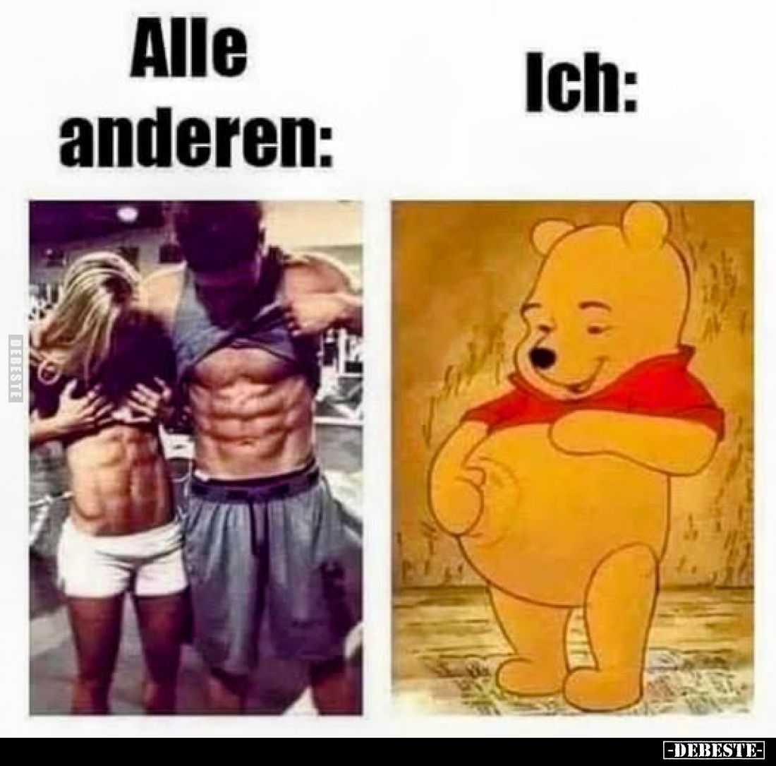Alle anderen: vs
Ich: